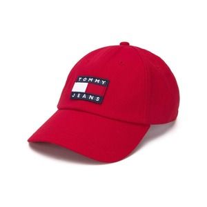 New! Tommy‎ Hilfiger Men's Baseball Cap Hat Classic Logo RED One Size OS/TU